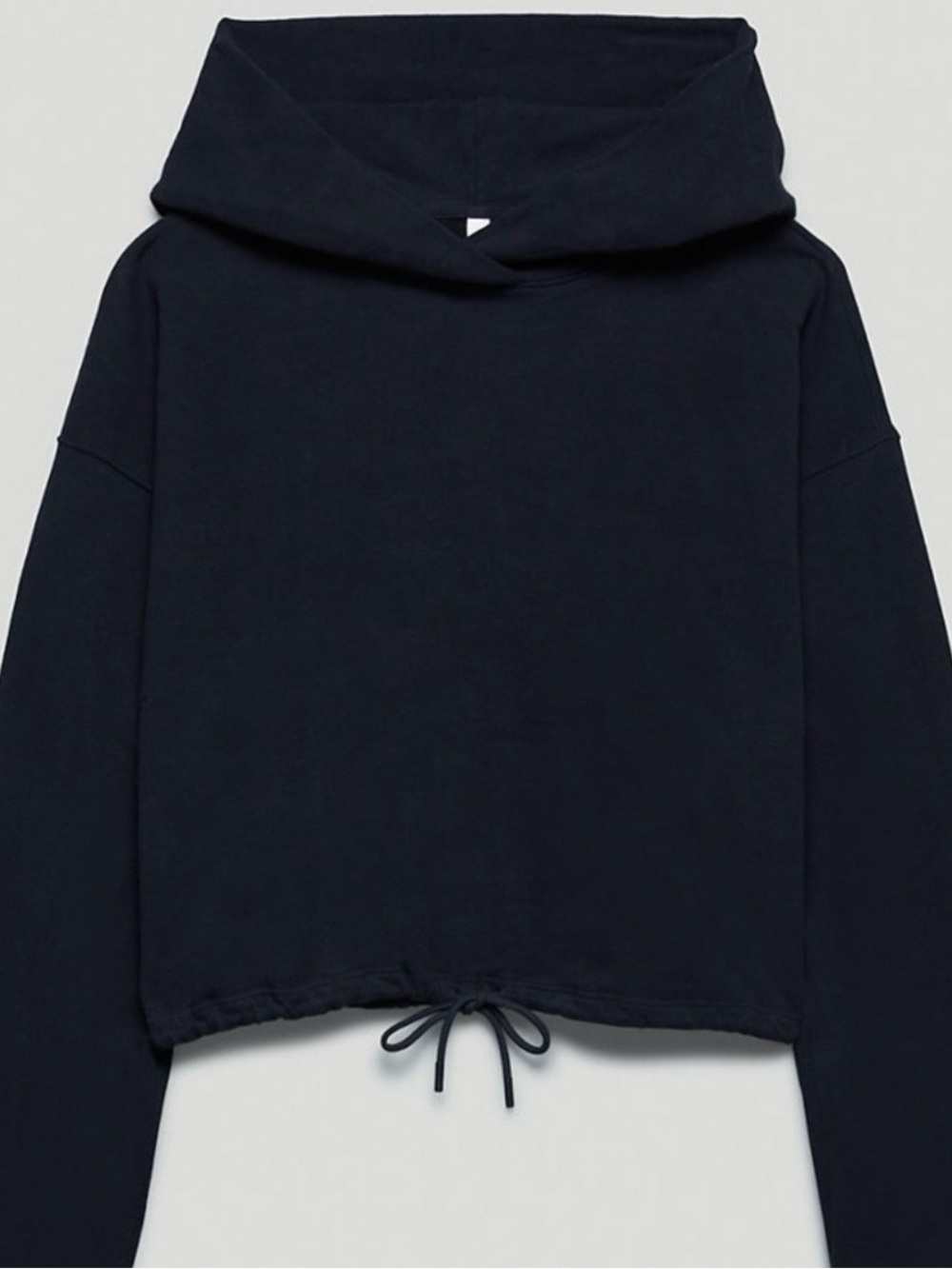 Aritzia The Group Babaton Weekender Cropped Hoodie Black Size S
